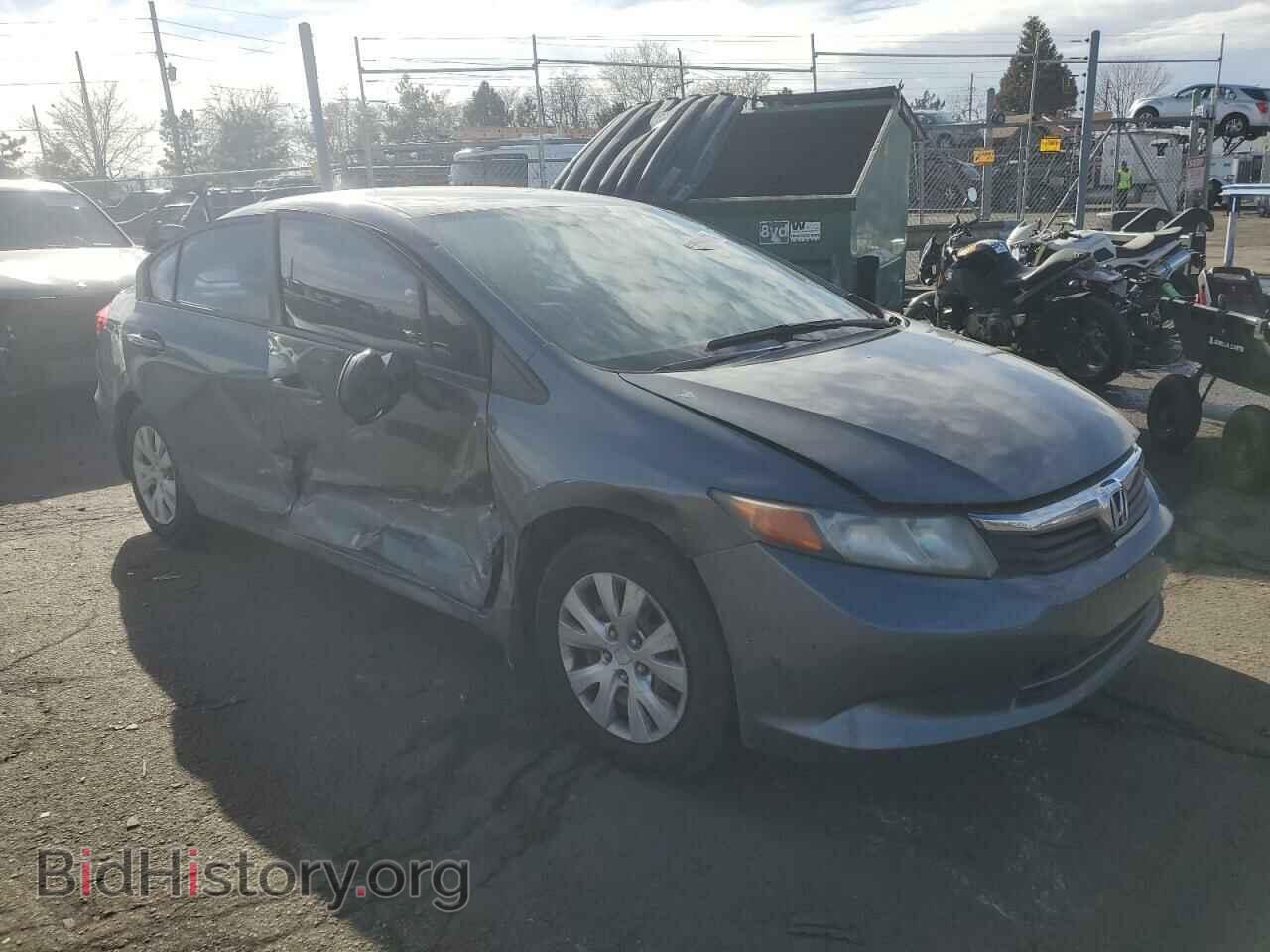 2012 HONDA CIVIC - VIN: 19XFB2F58CE378968 - Фото 4