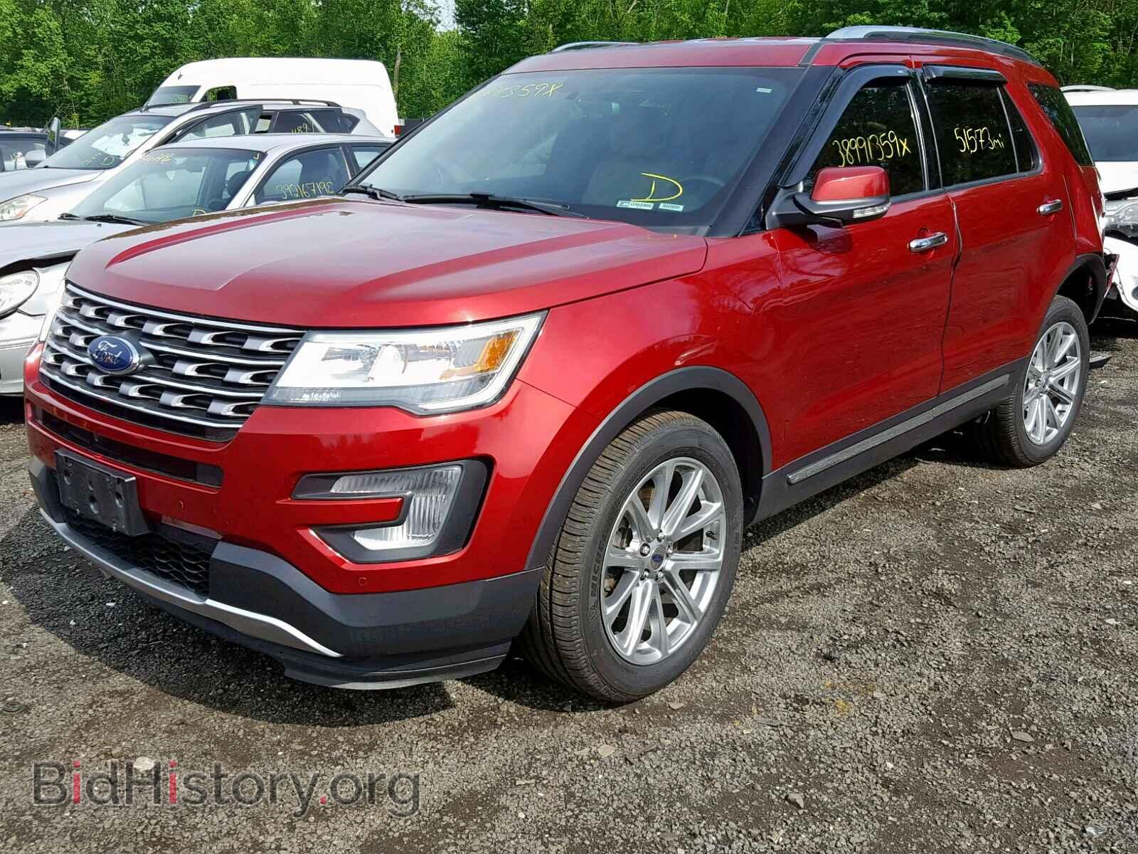 2017 FORD EXPLORER L - VIN: 1FM5K8F89HGC94105 - Фото 2