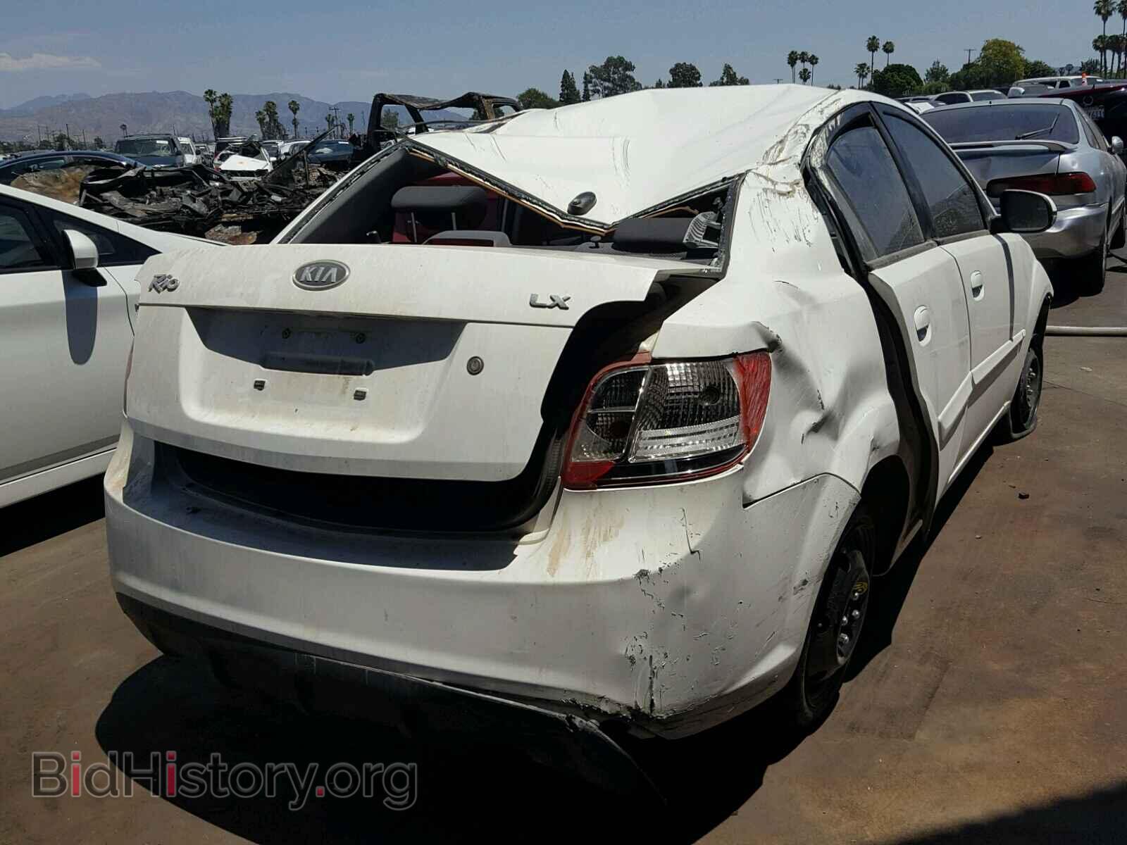 2011 KIA RIO BASE - VIN: KNADH4A39B6868490 - Фото 4
