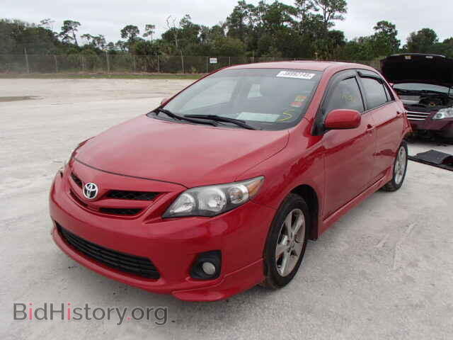2011 TOYOTA COROLLA - VIN: 2T1BU4EE8BC634349 - Фото 2