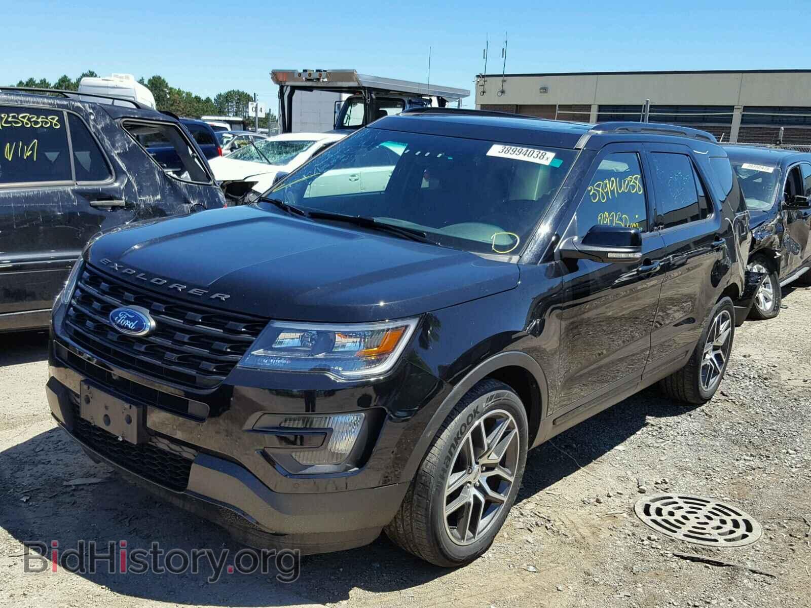 2016 FORD EXPLORER - VIN: 1FM5K8GT0GGA69394 - Фото 2
