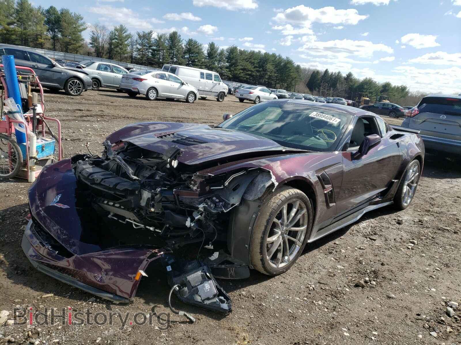 2017 CHEVROLET CORVETTE - VIN: 1G1YY2D75H5116235 - Фото 2
