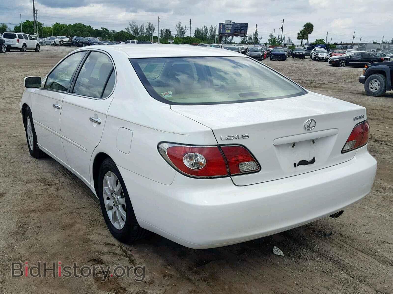 2003 LEXUS ES300 - VIN: JTHBF30G530137721 - Фото 3