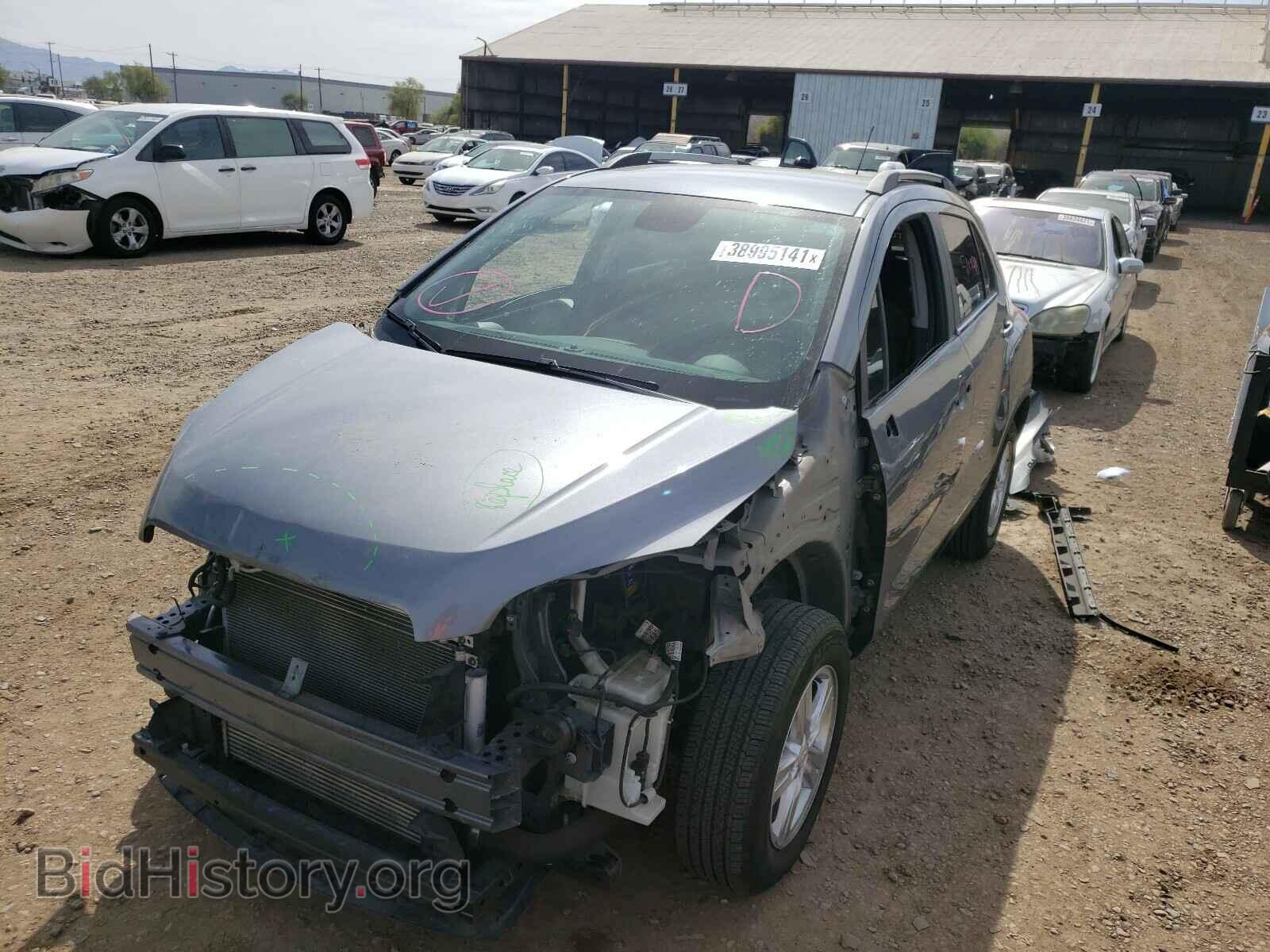 2015 CHEVROLET TRAX - VIN: KL7CJLSB2FB099263 - Фото 2