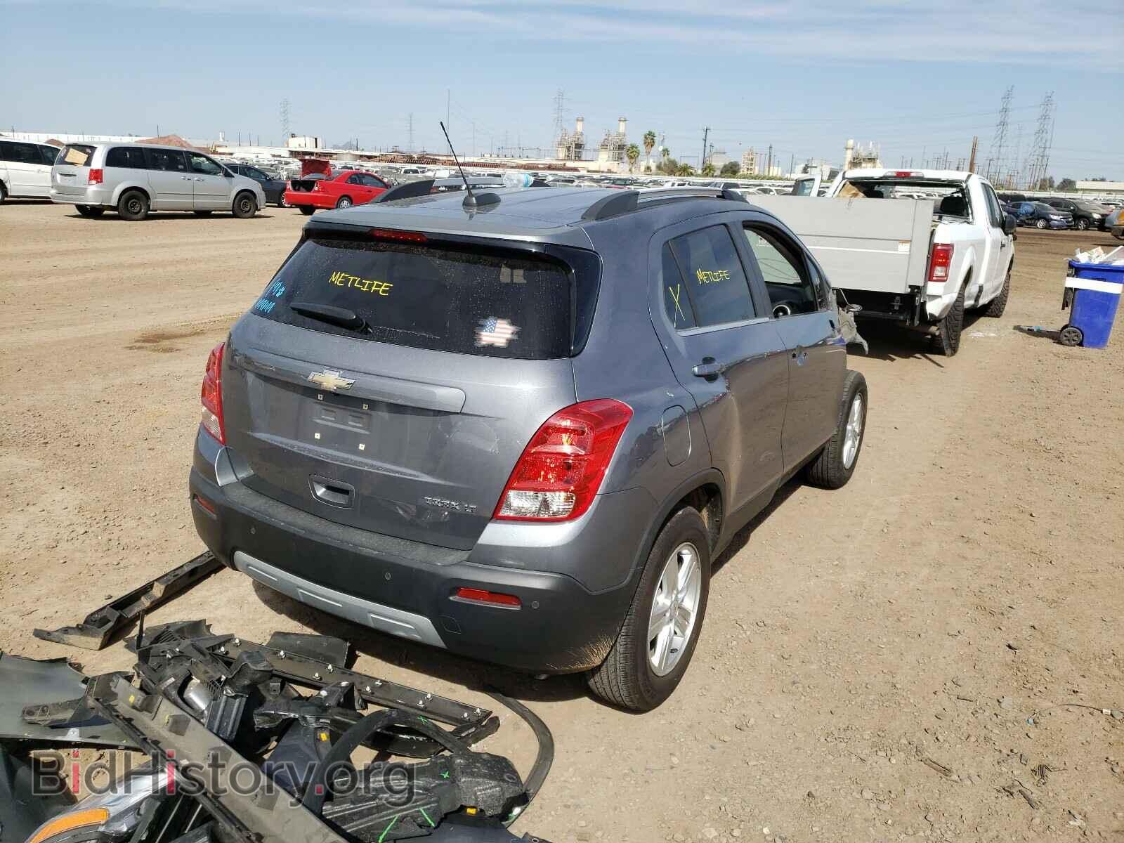 2015 CHEVROLET TRAX - VIN: KL7CJLSB2FB099263 - Фото 4