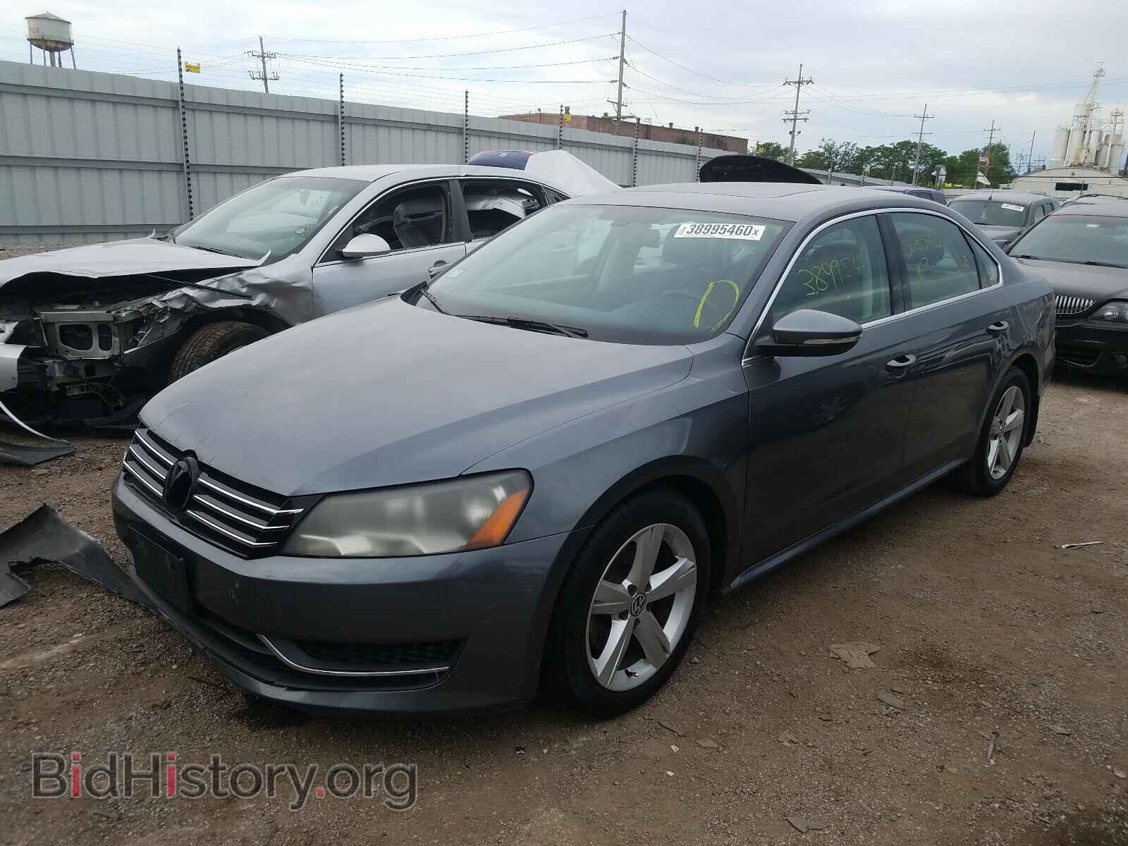 2012 VOLKSWAGEN PASSAT - VIN: 1VWBP7A38CC059836 - Фото 2
