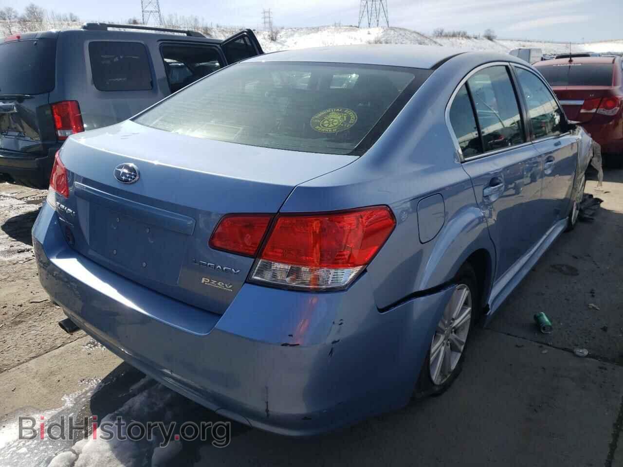 2011 SUBARU LEGACY - VIN: 4S3BMBC60B3245522 - Фото 4