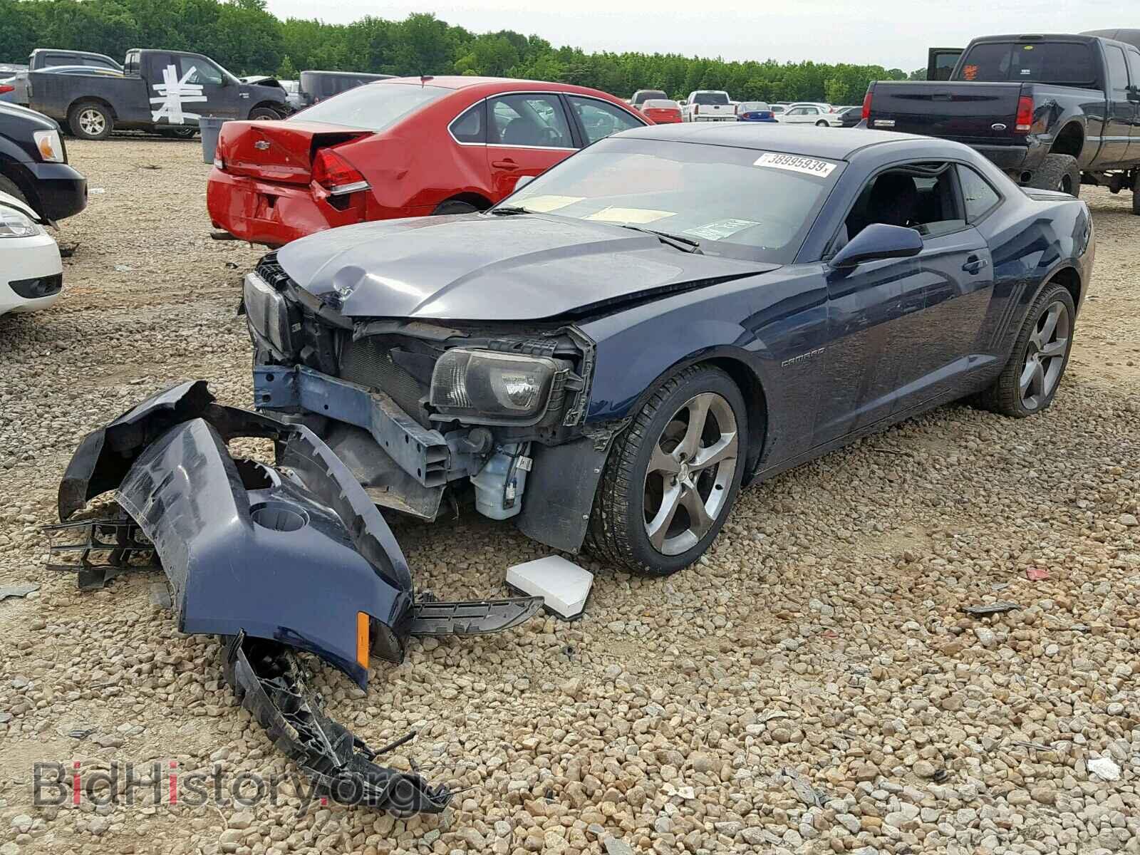 2012 CHEVROLET CAMARO - VIN: 2G1FA1E32C9136245 - Фото 2
