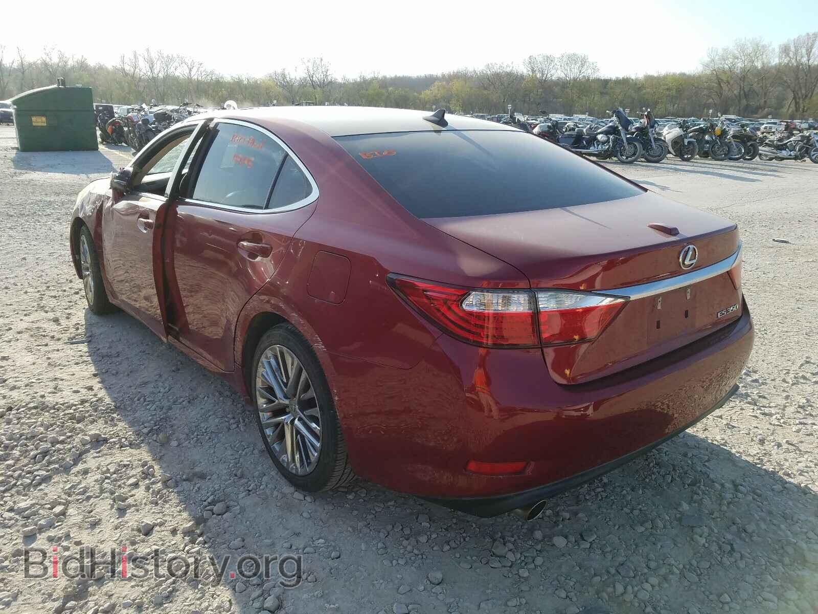 2013 LEXUS ES350 - VIN: JTHBK1GG7D2070132 - Фото 3