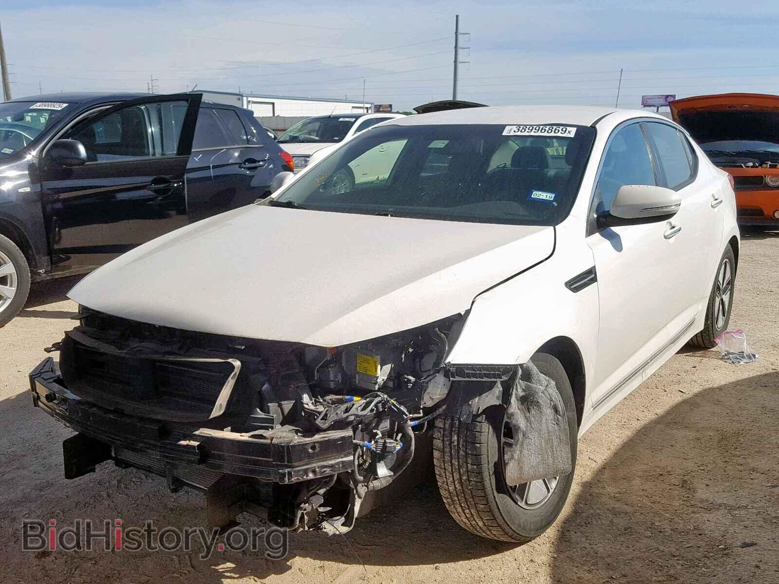 2012 KIA OPTIMA HYB - VIN: KNAGM4AD7C5034047 - Фото 2