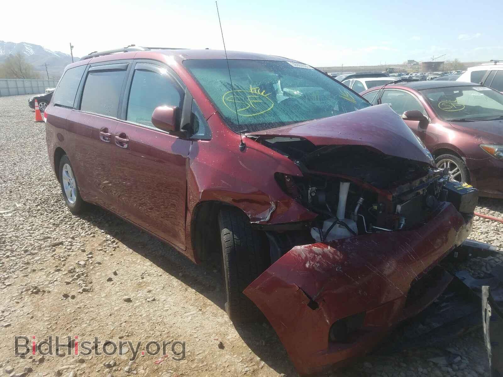 Фотография 5TDKK3DC6DS308608 - TOYOTA SIENNA 2013
