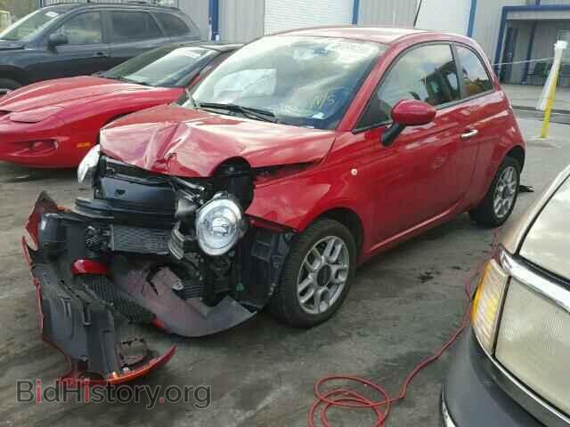 2012 FIAT 500 - VIN: 3C3CFFAR2CT352536 - Фото 2
