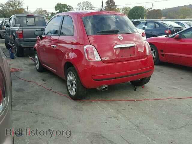 2012 FIAT 500 - VIN: 3C3CFFAR2CT352536 - Фото 3