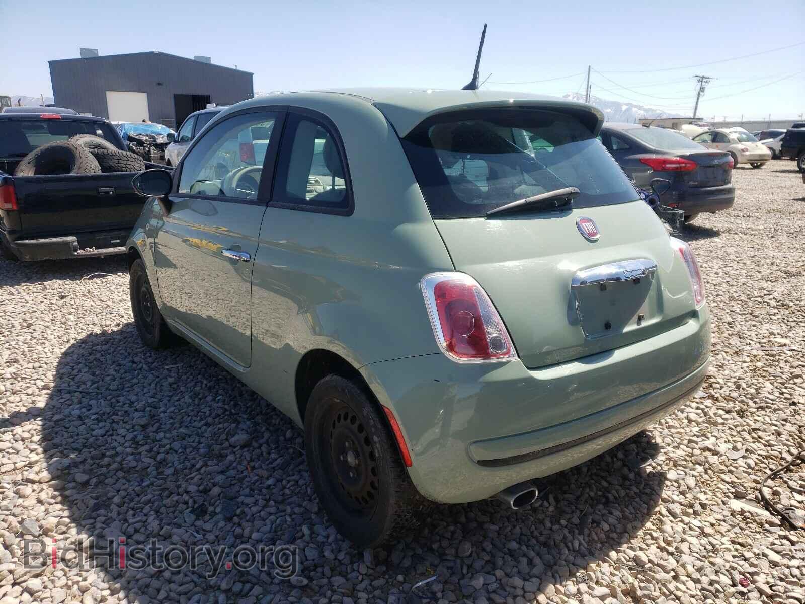 2013 FIAT 500 - VIN: 3C3CFFAR2DT512447 - Фото 3