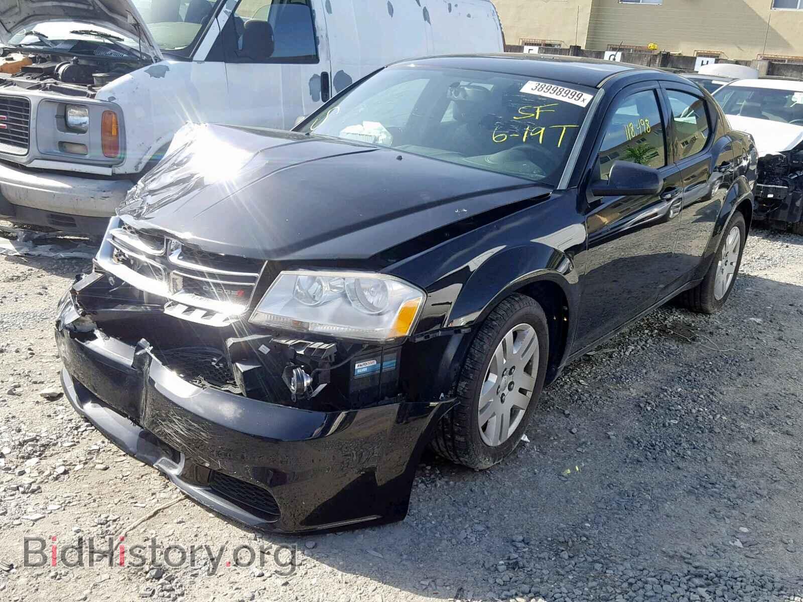 2013 DODGE AVENGER - VIN: 1C3CDZAG7DN771635 - Photo 2