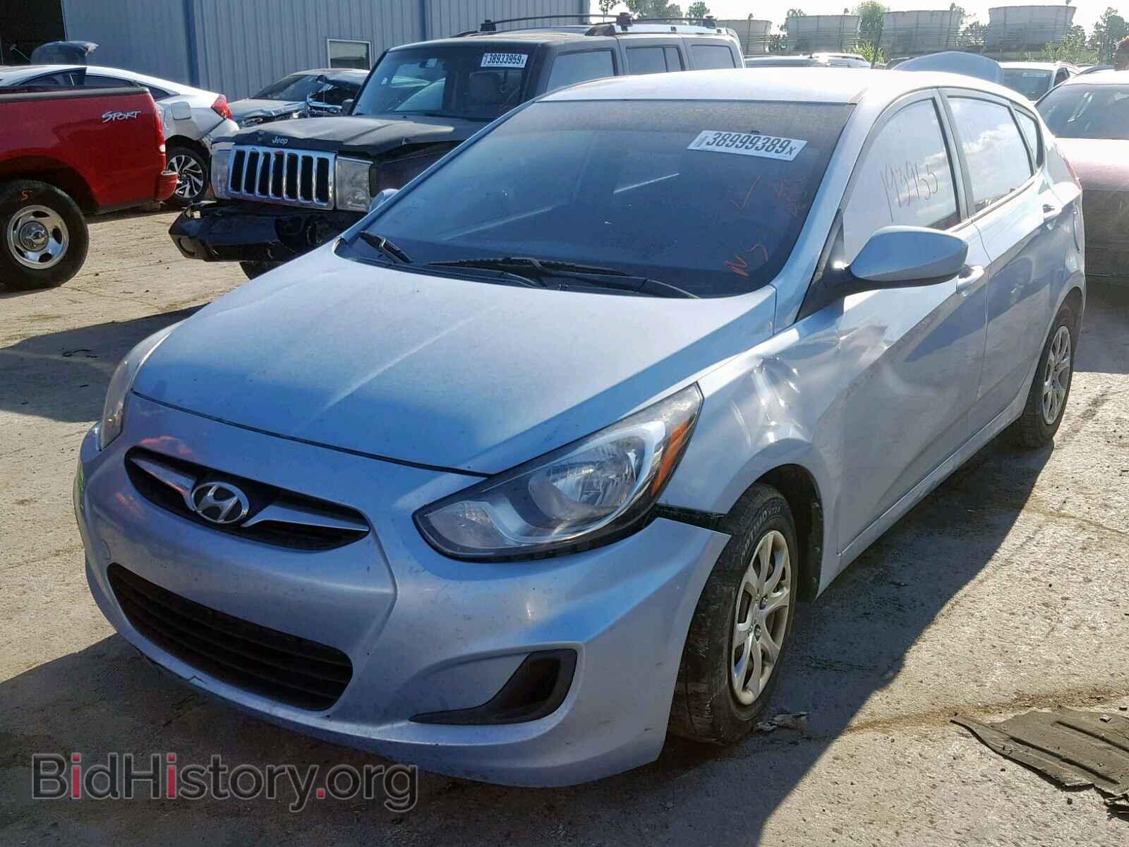2012 HYUNDAI ACCENT - VIN: KMHCT5AE6CU048347 - Фото 2