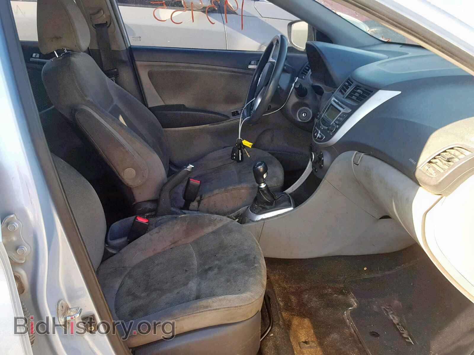 2012 HYUNDAI ACCENT - VIN: KMHCT5AE6CU048347 - Фото 5