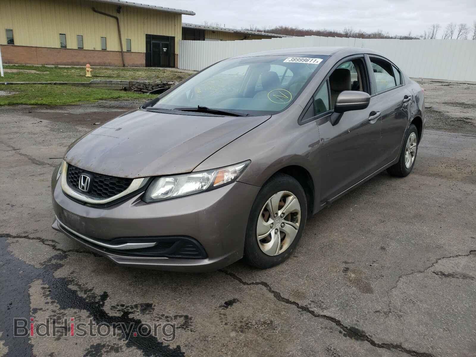 2014 HONDA CIVIC - VIN: 19XFB2F5XEE258608 - Фото 2