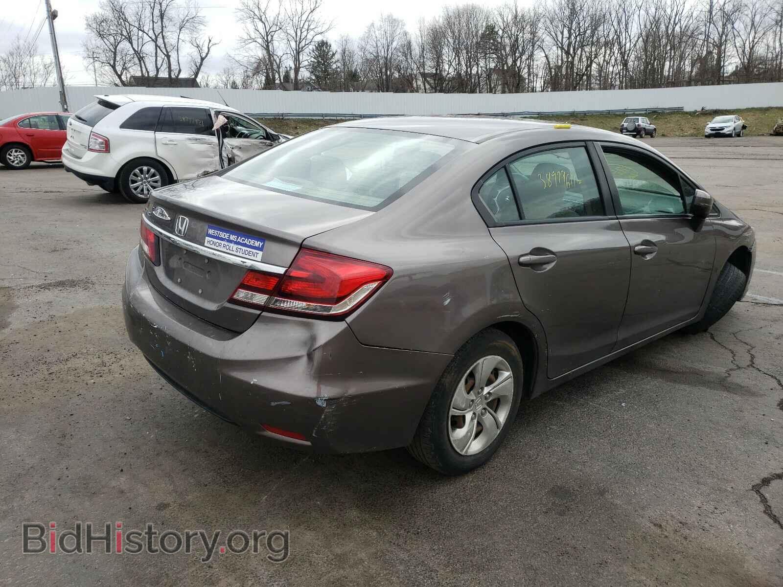 2014 HONDA CIVIC - VIN: 19XFB2F5XEE258608 - Фото 4