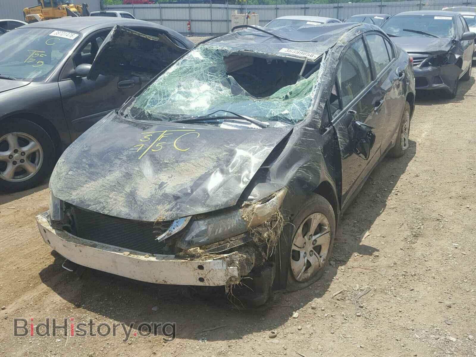 2013 HONDA CIVIC - VIN: 19XFB2F59DE004242 - Фото 2