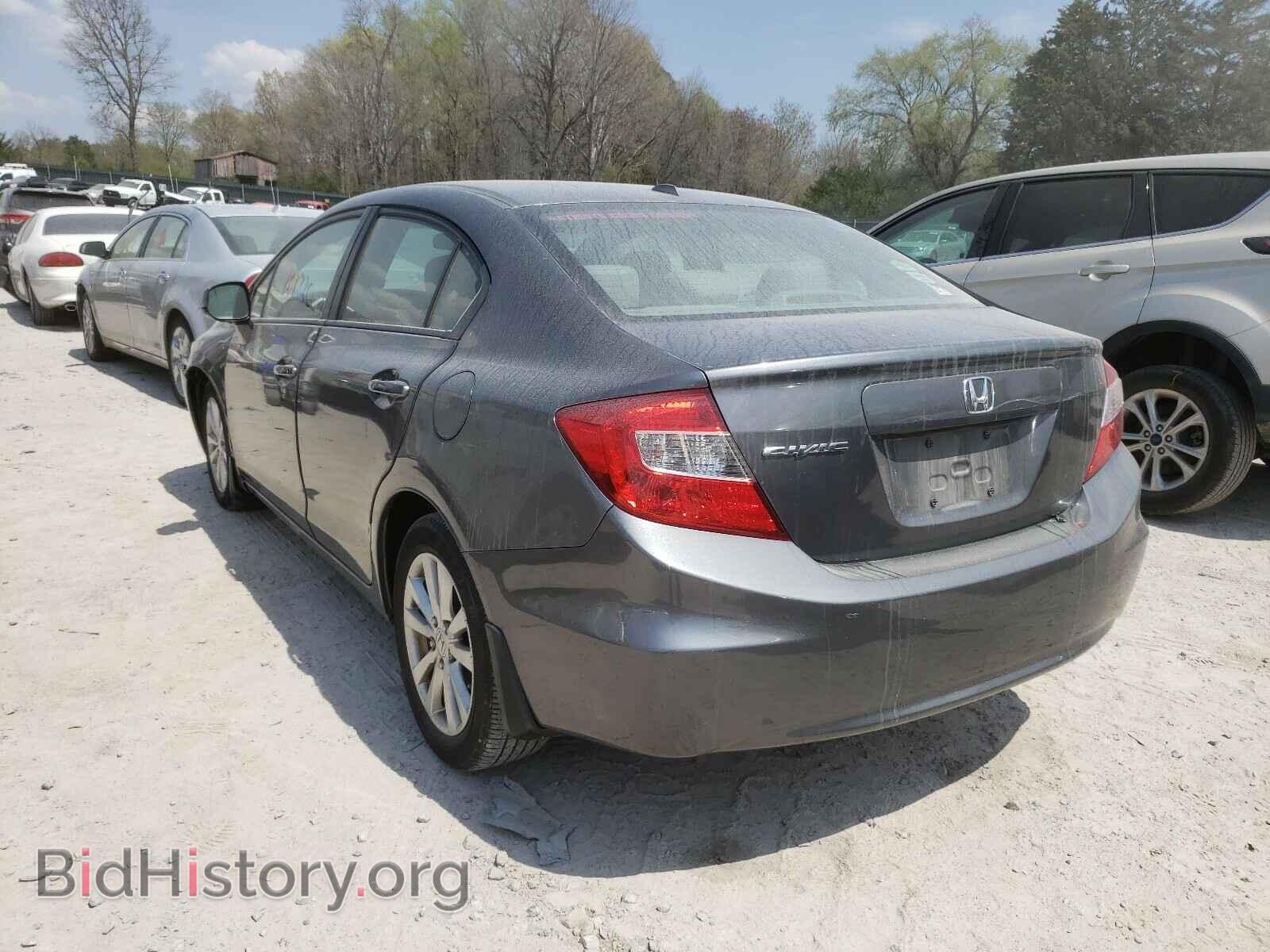 2012 HONDA CIVIC - VIN: 19XFB2F82CE310904 - Фото 3