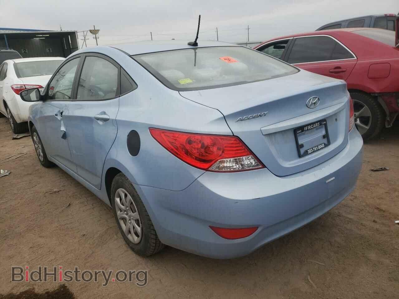 2014 HYUNDAI ACCENT - VIN: KMHCT4AE9EU603319 - Фото 3