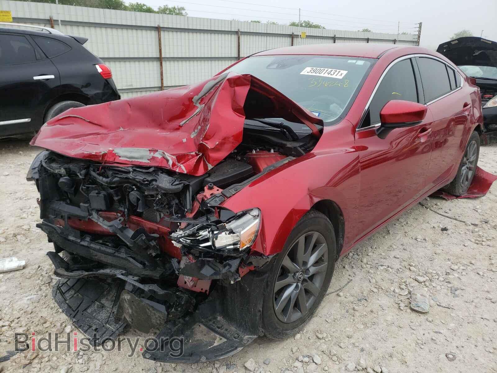 2018 MAZDA 6 - VIN: JM1GL1UMXJ1334248 - Фото 2
