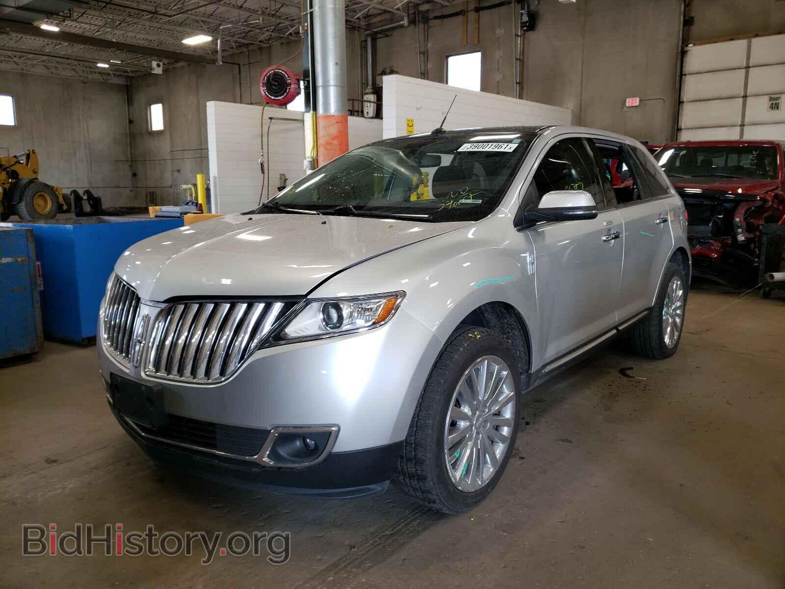 2013 LINCOLN MKX - VIN: 2LMDJ8JK3DBL08300 - Фото 2