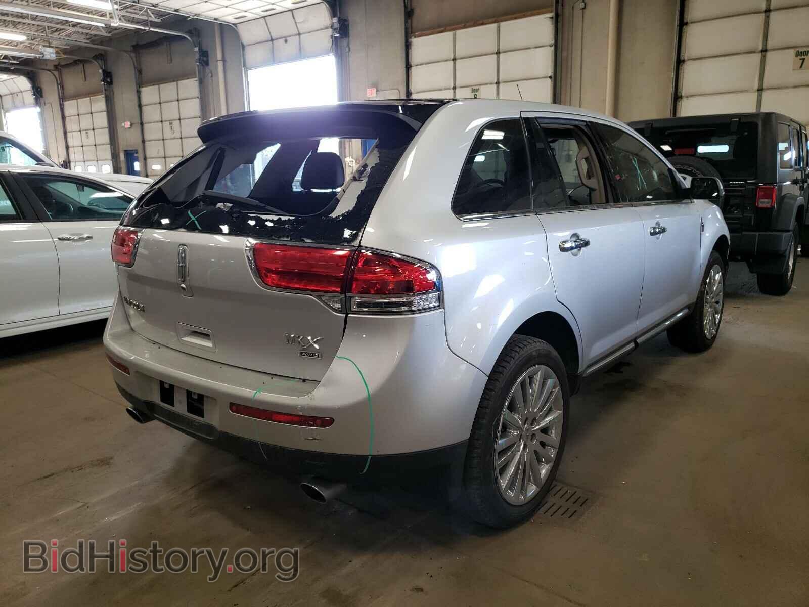 2013 LINCOLN MKX - VIN: 2LMDJ8JK3DBL08300 - Фото 4