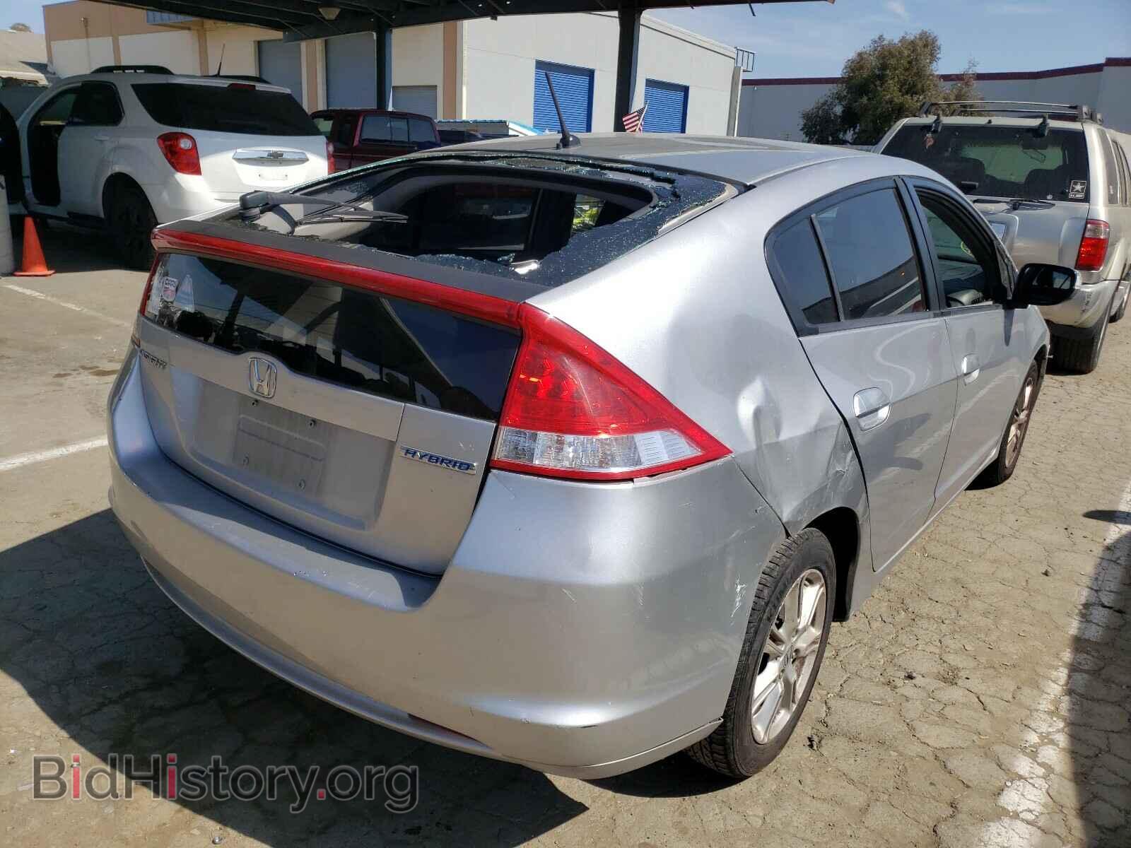 2010 HONDA INSIGHT - VIN: JHMZE2H72AS003685 - Фото 4