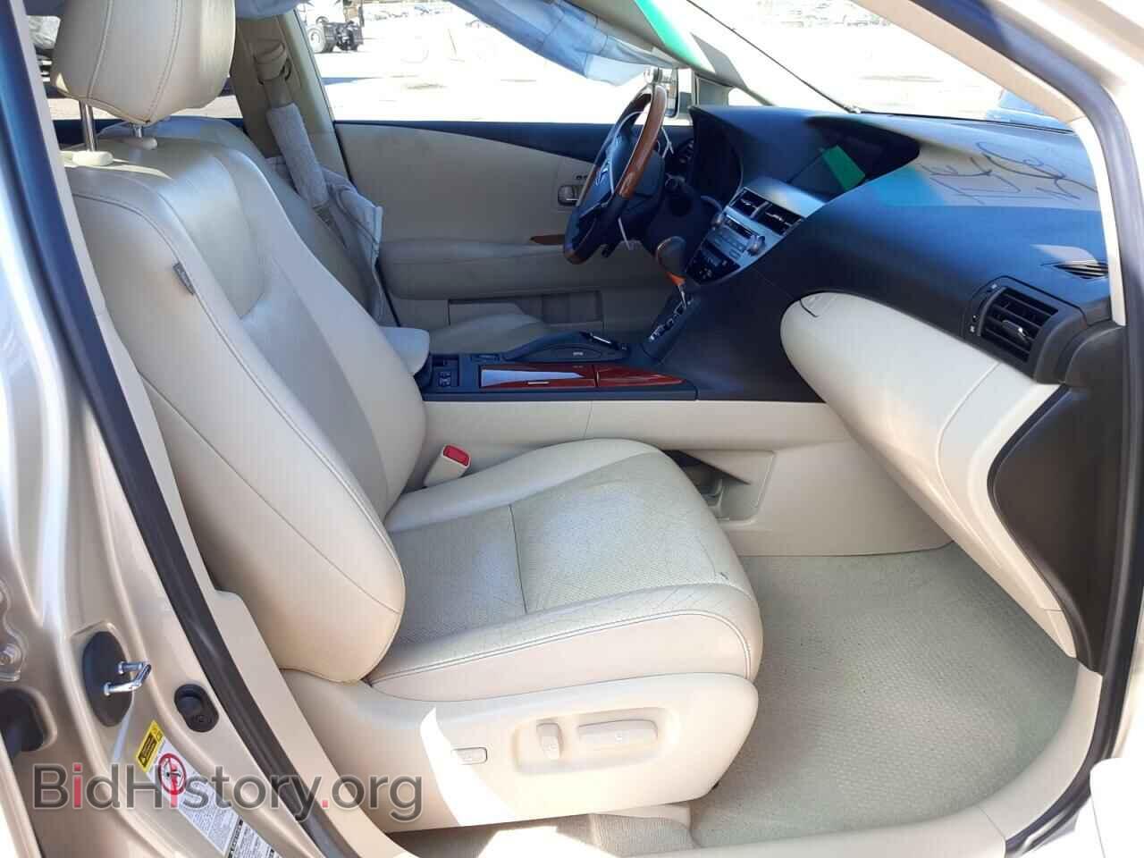 2011 LEXUS RX350 - VIN: 2T2BK1BA6BC089527 - Фото 5