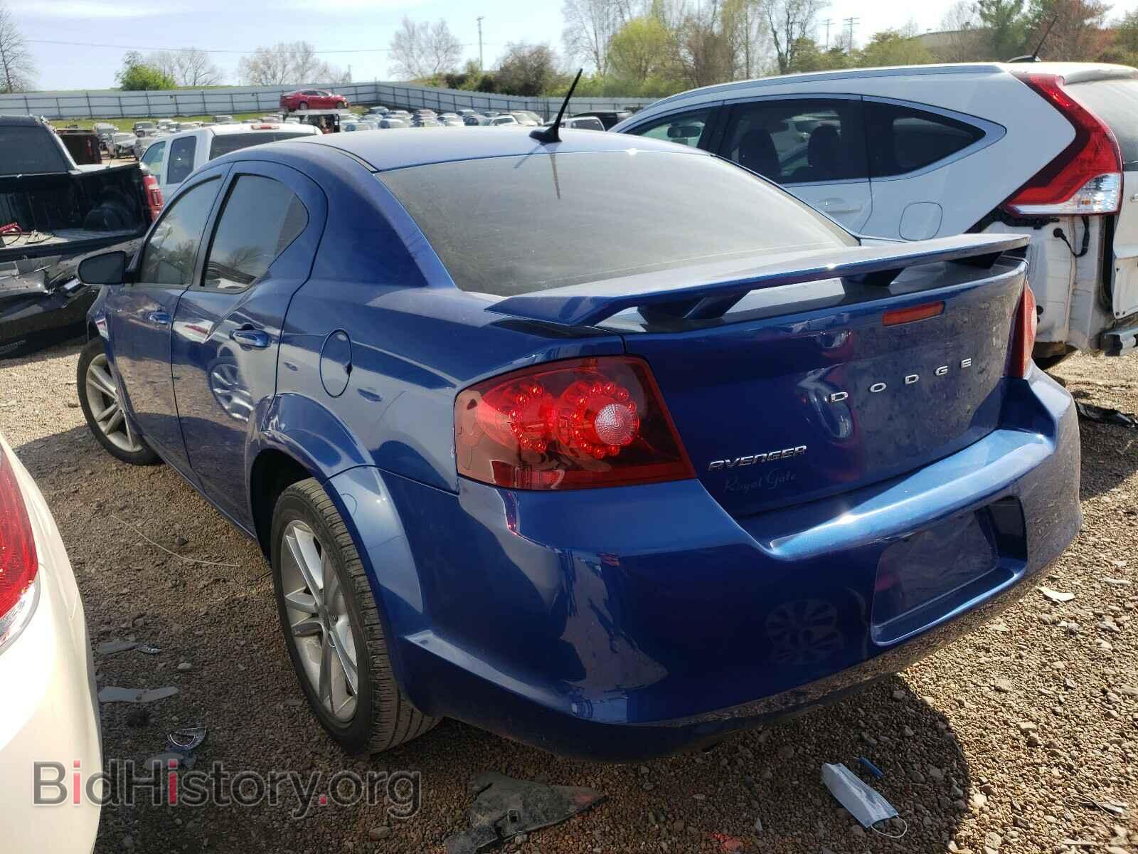 2013 DODGE AVENGER - VIN: 1C3CDZAG3DN768683 - Фото 3