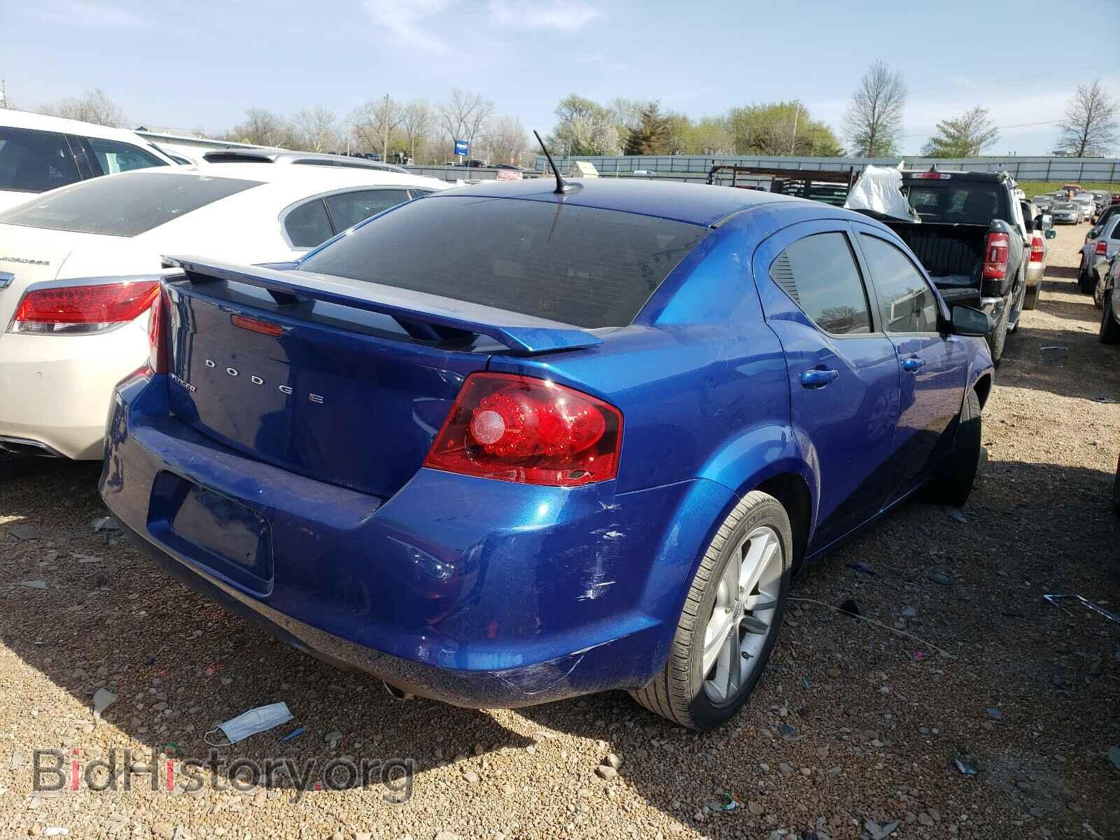 2013 DODGE AVENGER - VIN: 1C3CDZAG3DN768683 - Фото 4