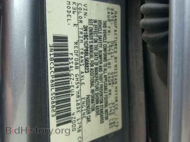 2011 NISSAN VERSA - VIN: 3N1BC1CP8BL508823 - Фото 10