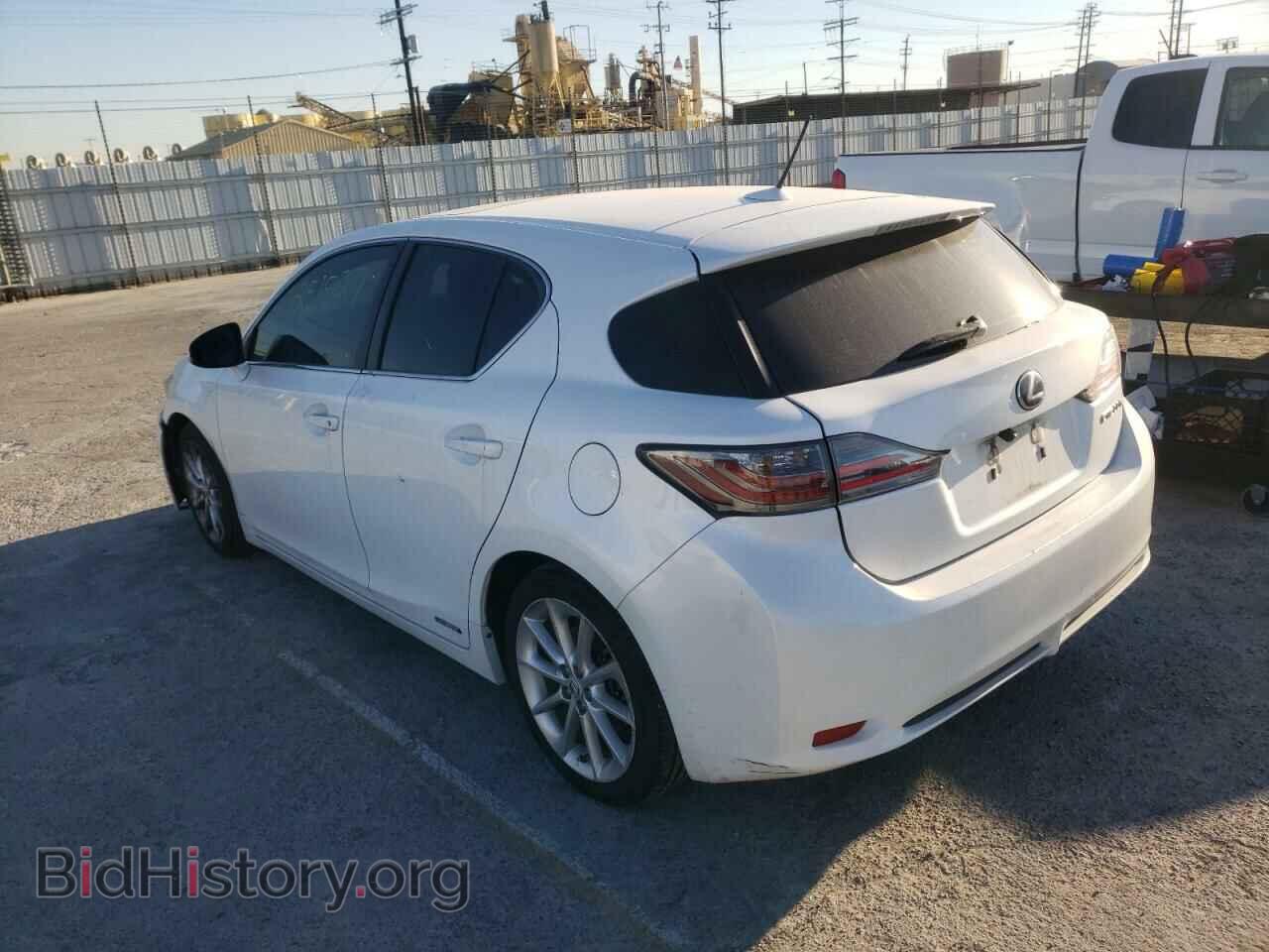 2012 LEXUS CT 200 - VIN: JTHKD5BH3C2099045 - Фото 2
