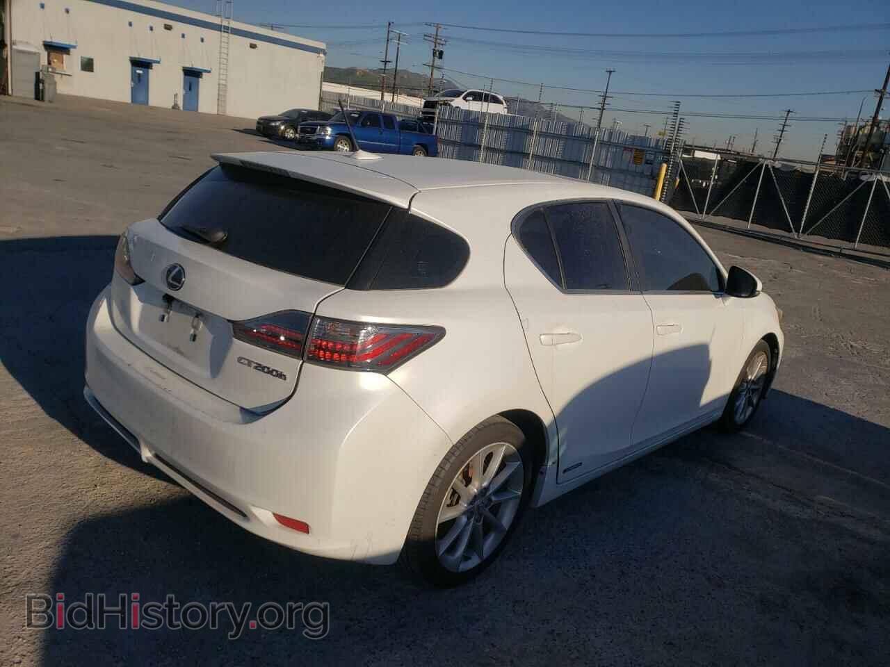 2012 LEXUS CT 200 - VIN: JTHKD5BH3C2099045 - Фото 3