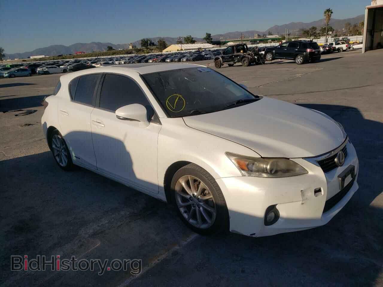 2012 LEXUS CT 200 - VIN: JTHKD5BH3C2099045 - Фото 4