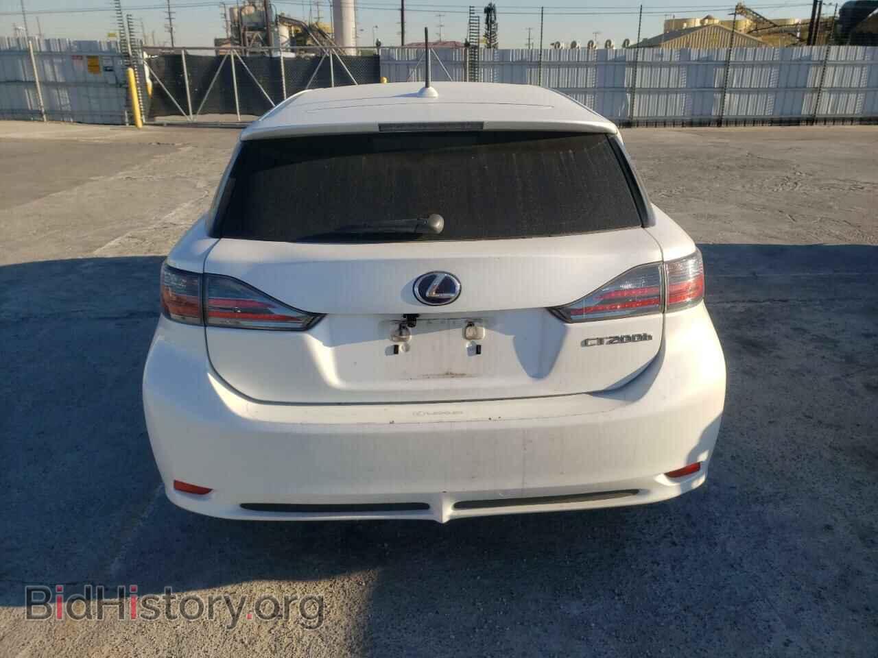 2012 LEXUS CT 200 - VIN: JTHKD5BH3C2099045 - Фото 6