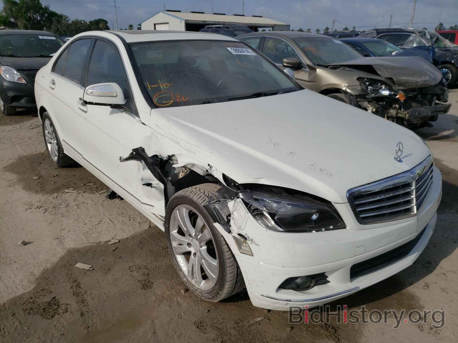 Photo WDDGF54X49R051467 - MERCEDES-BENZ C CLASS 2009