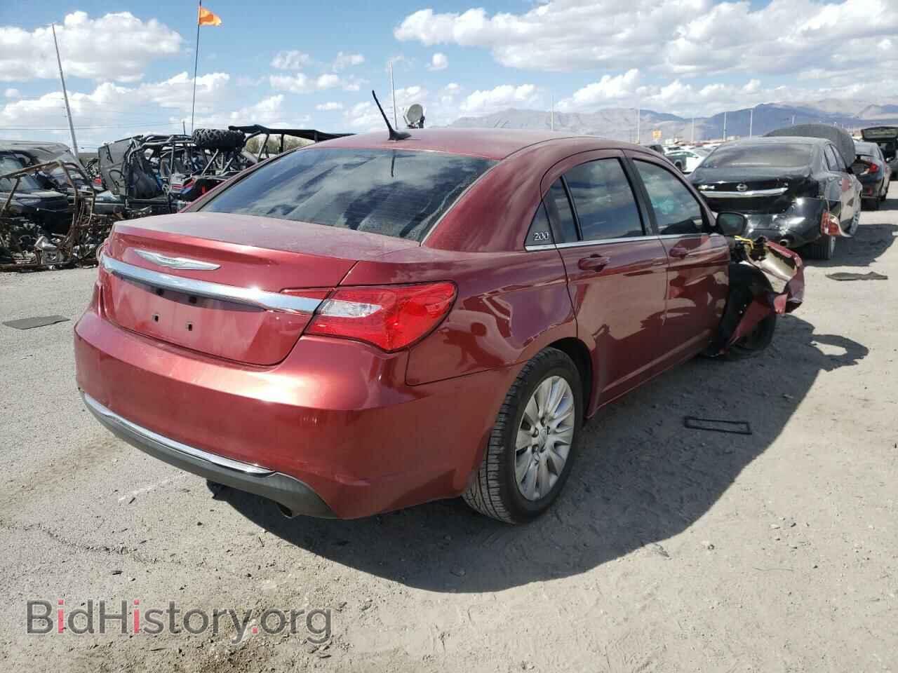 2014 CHRYSLER 200 - VIN: 1C3CCBAG2EN101700 - Фото 4