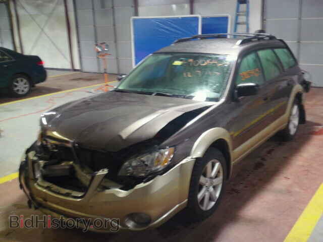 2008 SUBARU OUTBACK - VIN: 4S4BP61CX87367342 - Фото 2