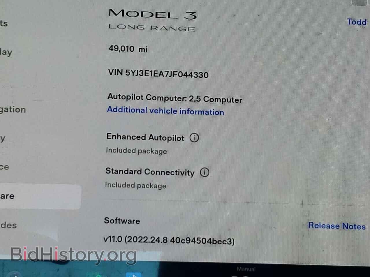 2018 TESLA MODEL 3 - VIN: 5YJ3E1EA7JF044330 - Фото 9