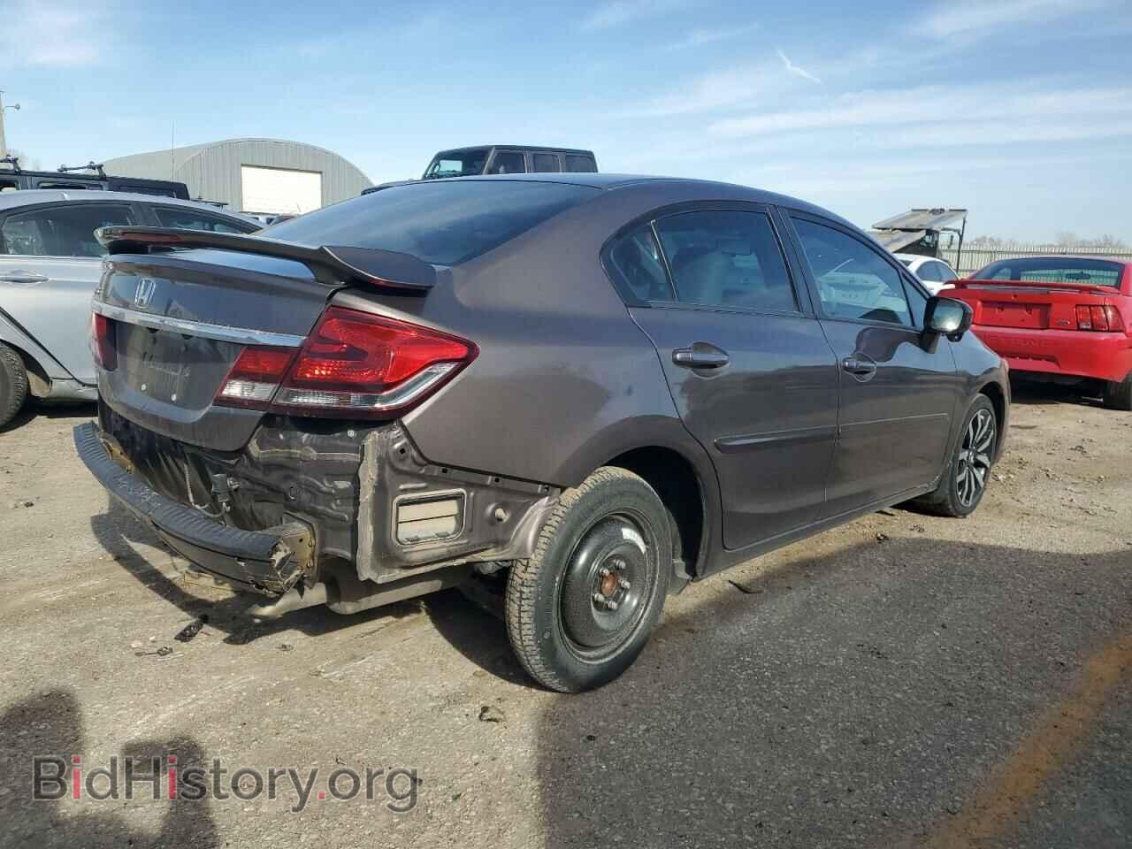 2015 HONDA CIVIC - VIN: 2HGFB2F90FH535745 - Фото 3