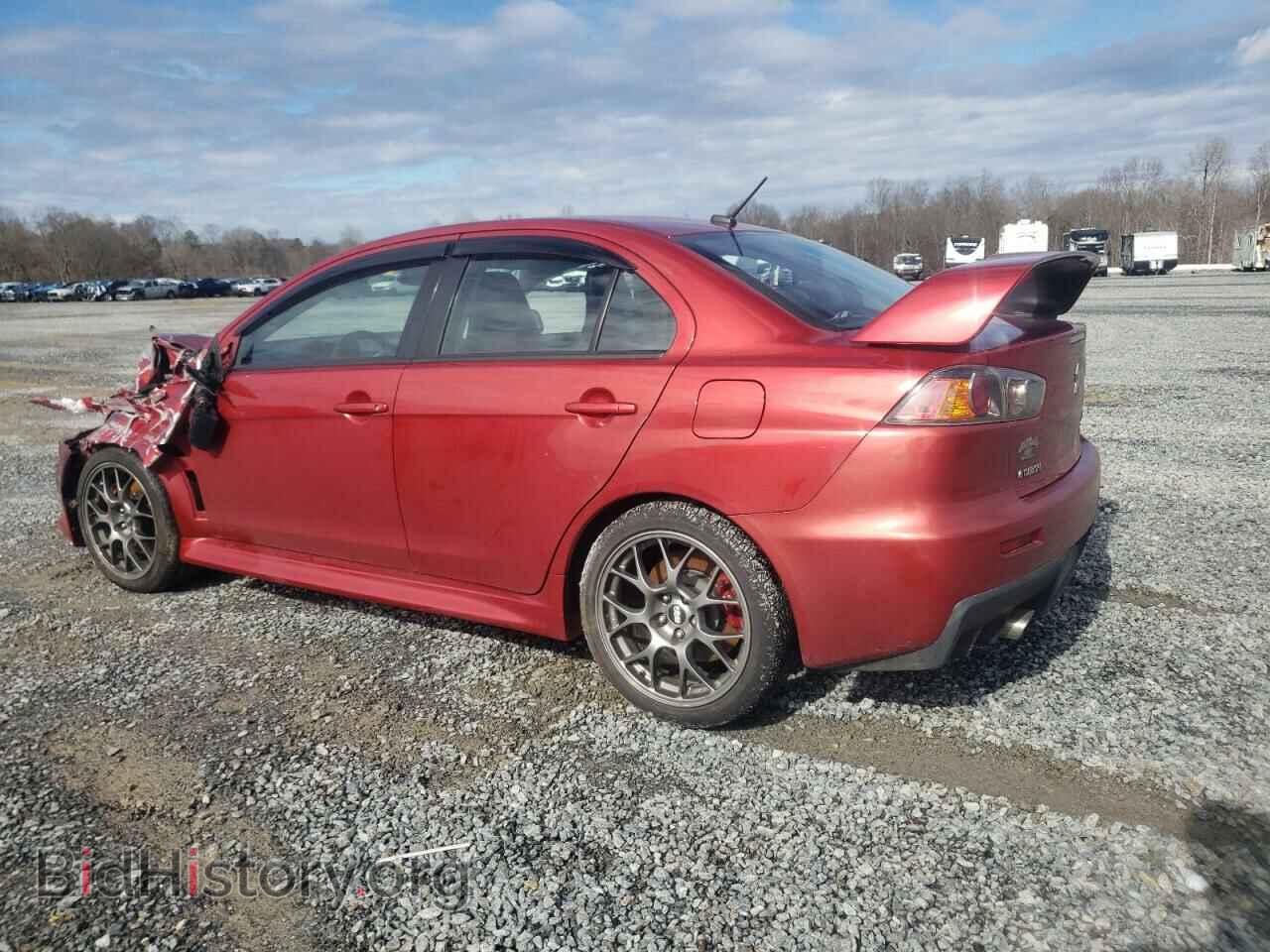 2013 MITSUBISHI EVO - VIN: JA32W5FVXDU012340 - Фото 2
