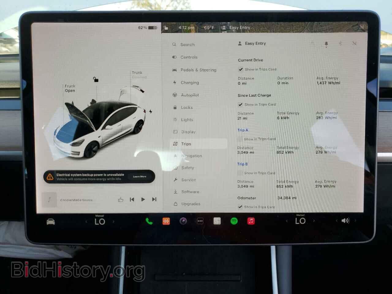 2018 TESLA MODEL 3 - VIN: 5YJ3E1EA9JF161715 - Фото 9