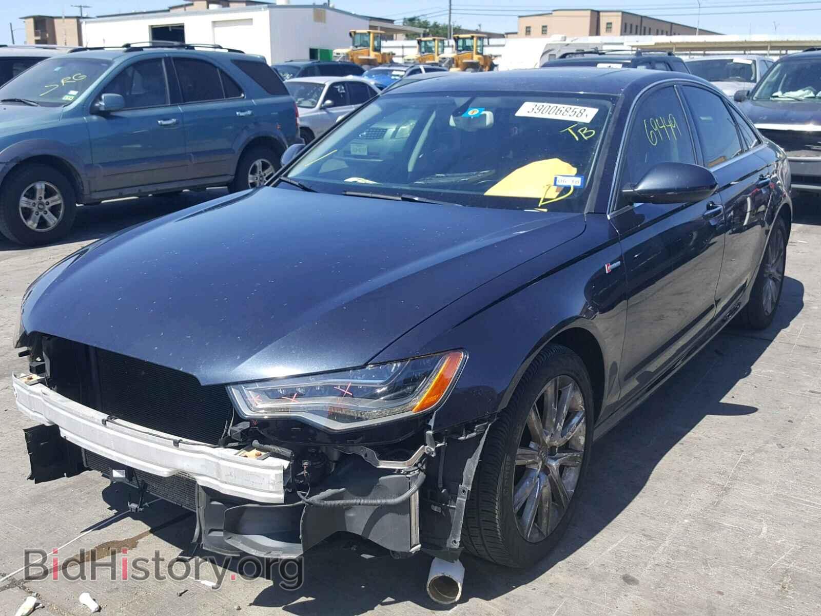 2013 AUDI A6 - VIN: WAUHGAFC8DN042816 - Photo 2