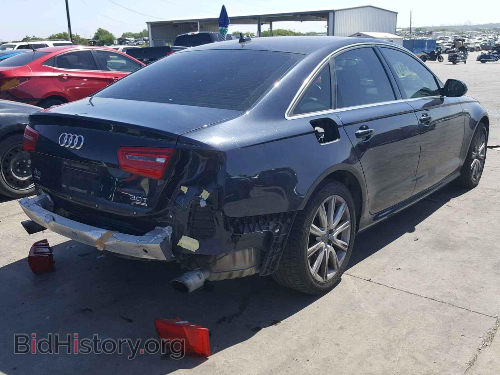 2013 AUDI A6 - VIN: WAUHGAFC8DN042816 - Photo 4