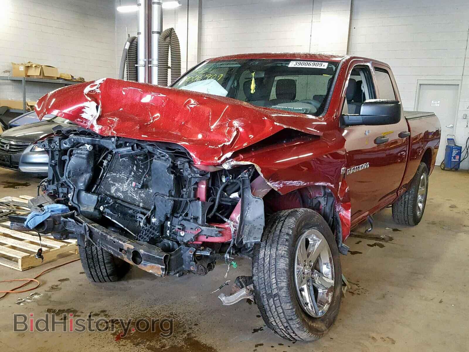 2012 DODGE RAM 1500 S - VIN: 1C6RD7FT2CS218141 - Фото 2