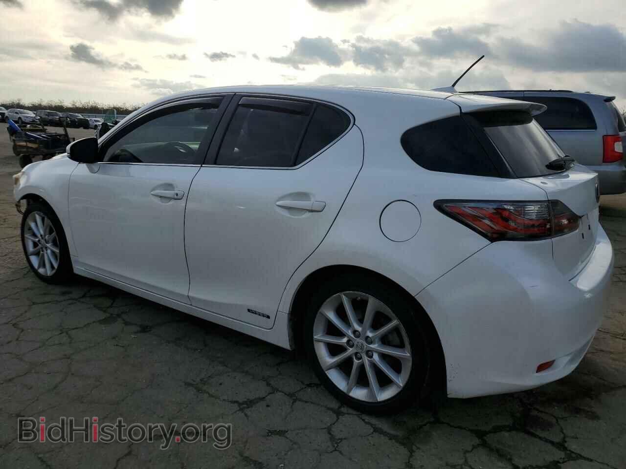 2012 LEXUS CT 200 - VIN: JTHKD5BH8C2104529 - Фото 2