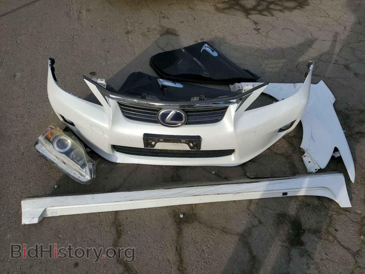 2012 LEXUS CT 200 - VIN: JTHKD5BH8C2104529 - Фото 12